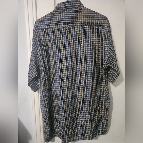 Foster Button Up Shirt Short Sleeve Men's Size XL - Picture 3 of 3